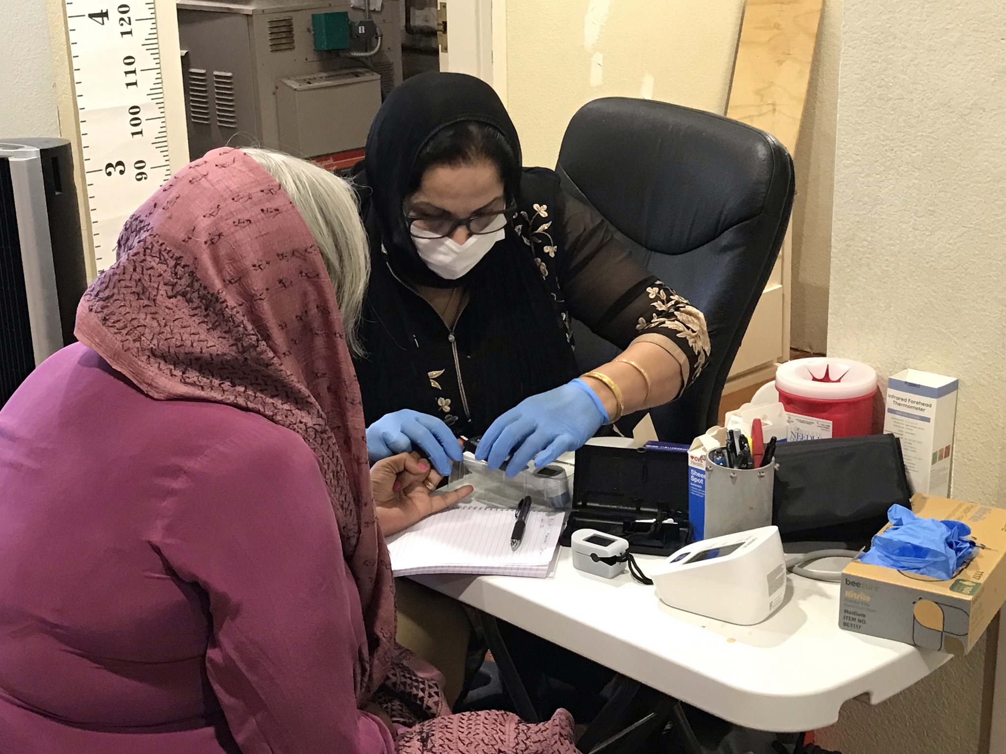 Blood pressure screening